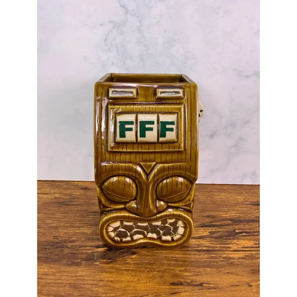 Frankie’s Tiki Room Tiki Bandit Tiki Farm Mug by Squid 2008